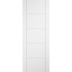 Ladder White Prefinished Laminate Fire Door - Main Product Image