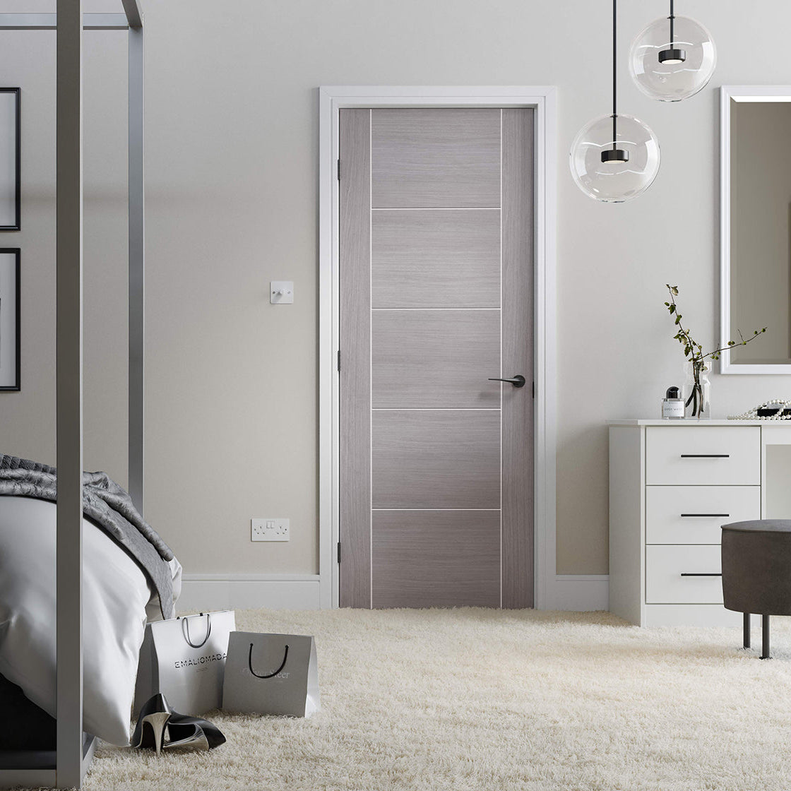 Vancouver Light Grey Laminated Internal Door