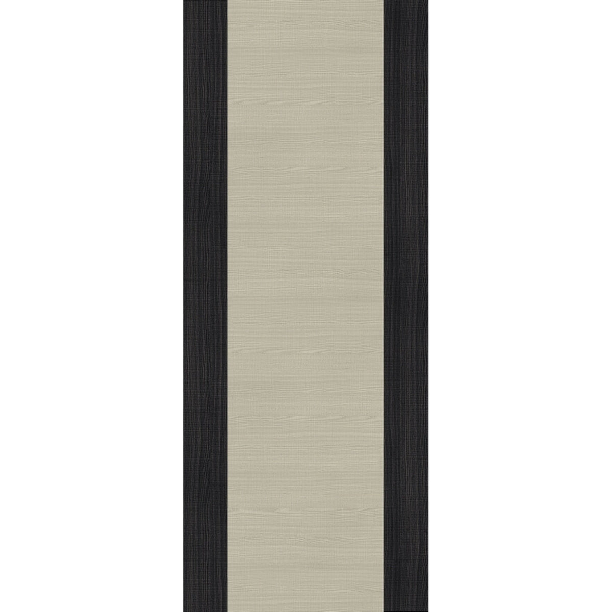 Light Grey Flush Dark Grey Edges Prefinished Internal Door - Main Product Image