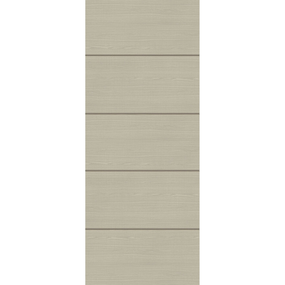Light Grey Flush Horizontal Inlay Prefinished Internal FD30 Fire Door - Main Product Image