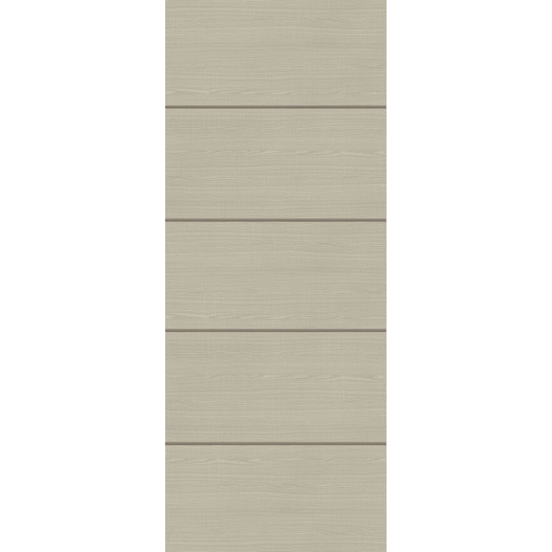 Light Grey Flush Horizontal Inlay Prefinished Internal FD30 Fire Door - Main Product Image