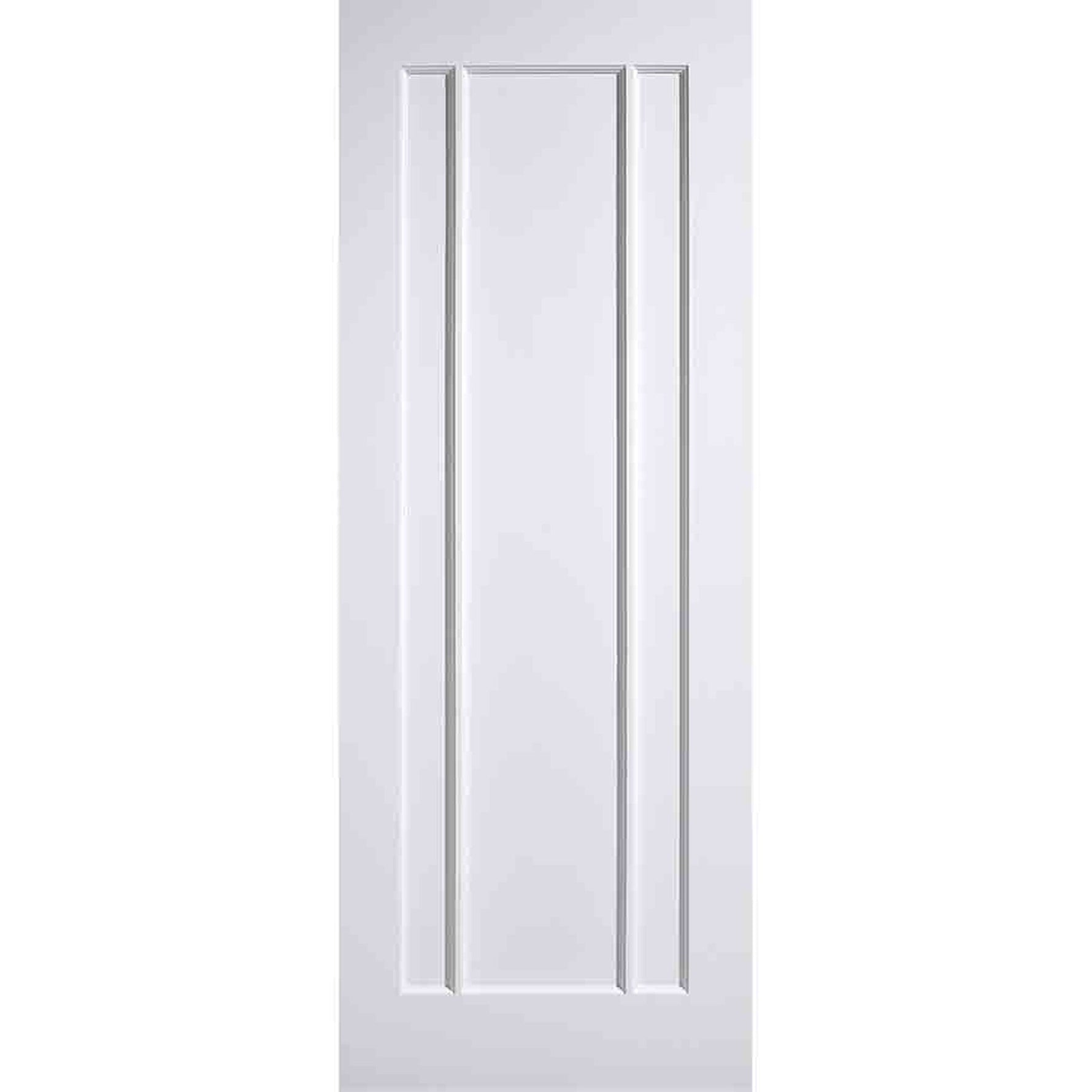 Lincoln 3 Panel White Primed FD30 Fire Door - Main Product Image