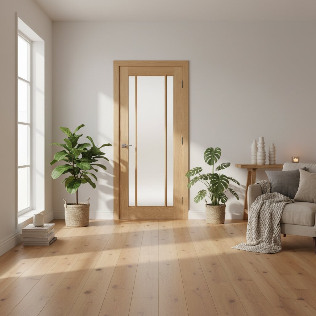Lincoln Frosted Glazed French Door