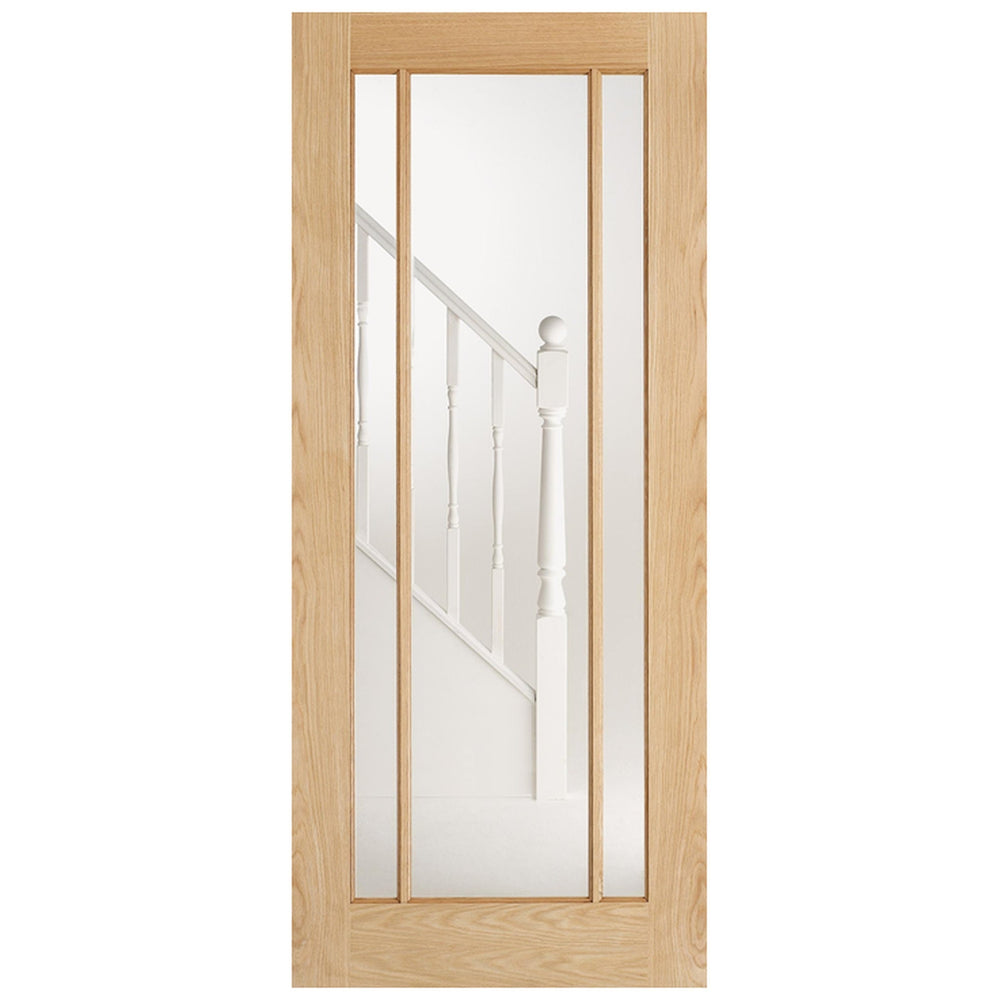 Product Lincoln glazed oak French door pair