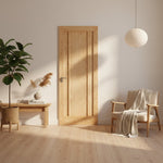 Product oak Lincoln internal door with three flat panels