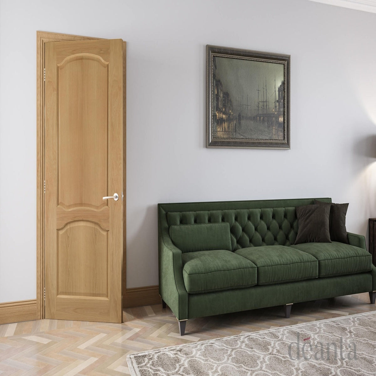 Louis Oak Door - Lifestyle Image 1
