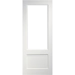 Madison White Primed Glazed Internal Door - Main Product Image