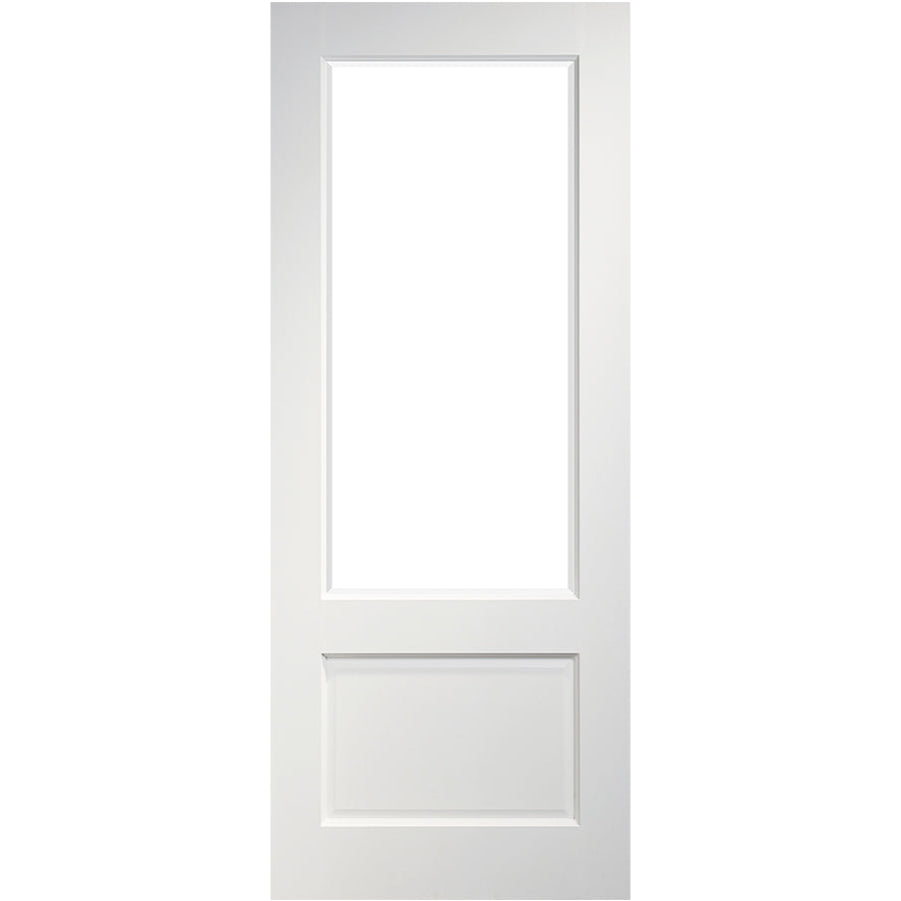 Madison White Primed Glazed Internal Door - Main Product Image