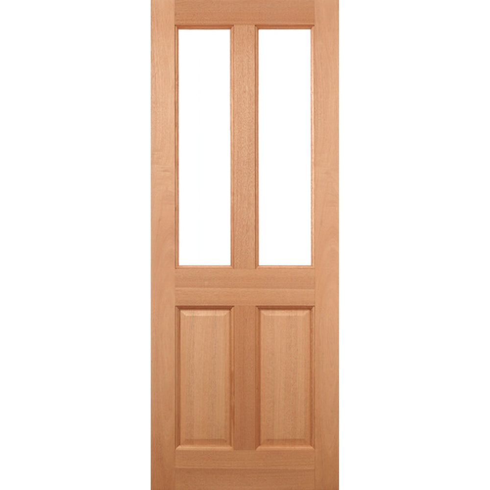 Product Malton clear glazed hardwood external door