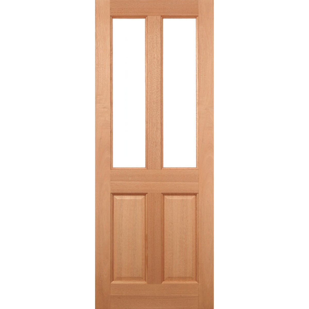 Malton Clear Glazed Hardwood External Door - Main Product Image