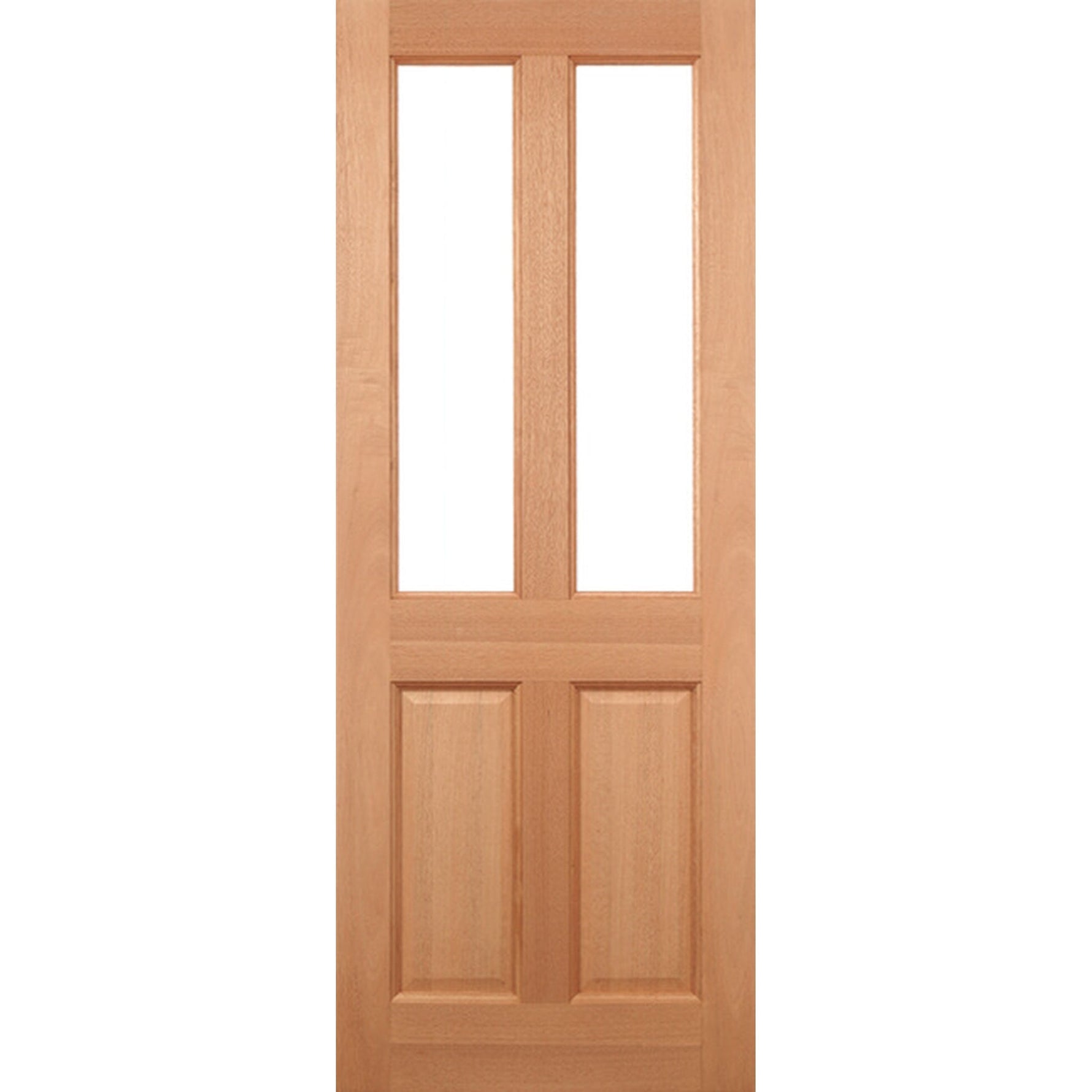 Malton Clear Glazed Hardwood External Door - Main Product Image