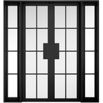 Malvern Black W6 Prefinished Room Divider - Main Product Image