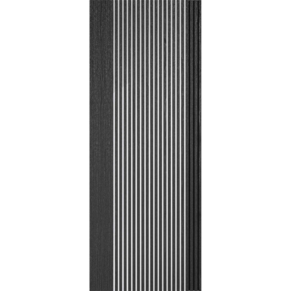 Product Melbourne ash grey clear glazed prefinished door