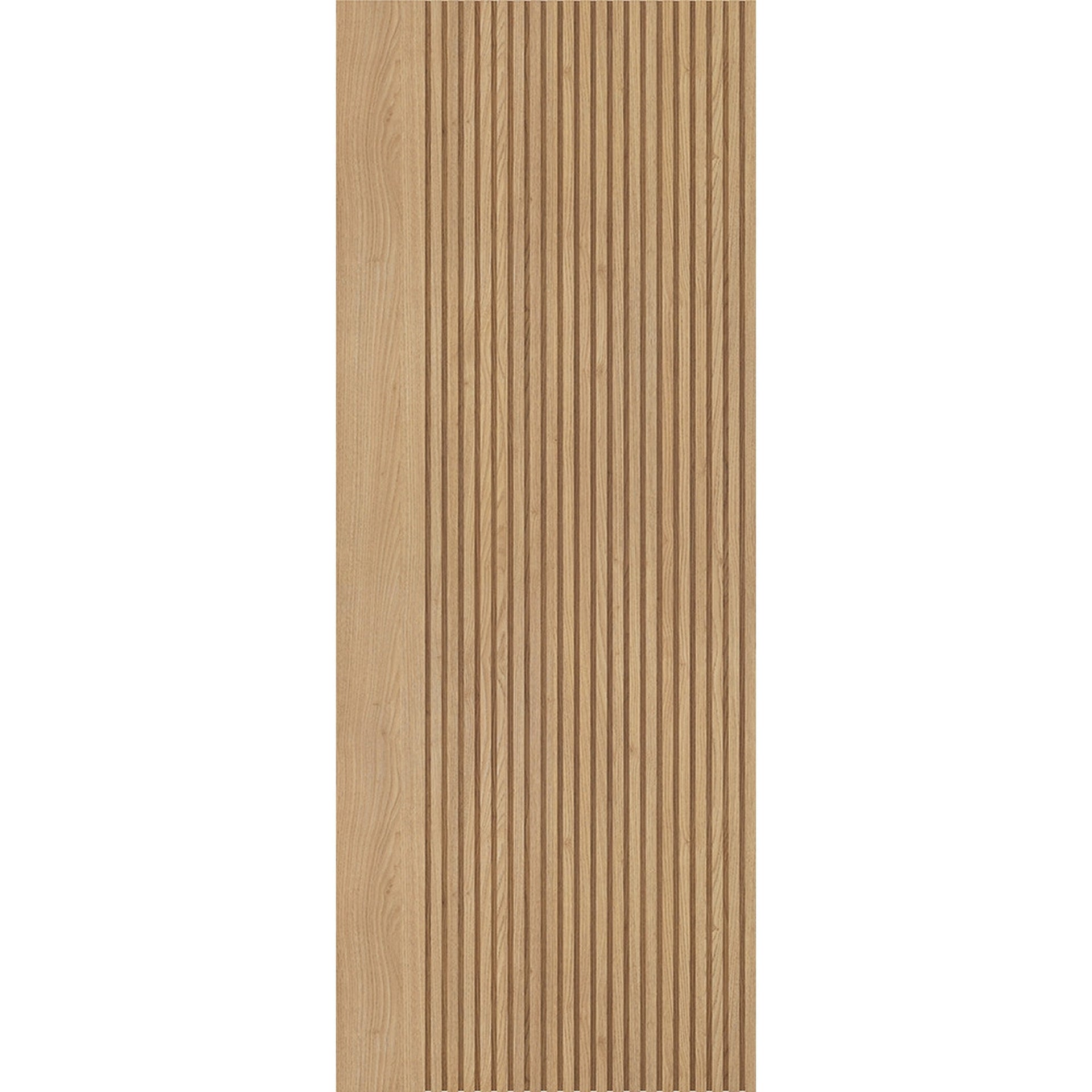 Melbourne Prefinished Oak Internal Door - Main Product Image