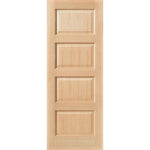 Mersey Unfinished Oak Internal Door - Main Product Image
