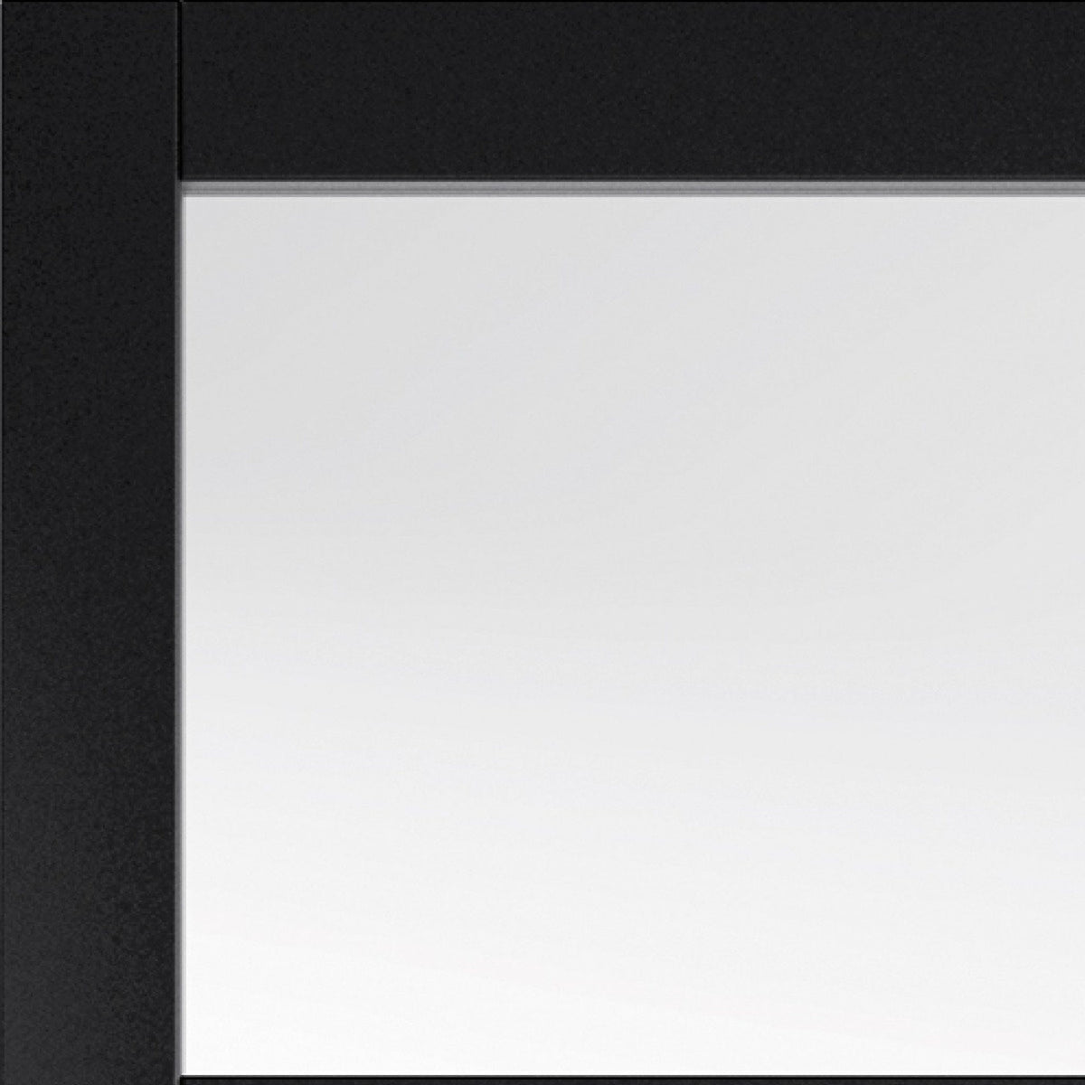 Metro Black Clear Glass Internal Door - Lifestyle Image 1