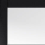 Metro Black Clear Glass Internal Door - Lifestyle Image 1