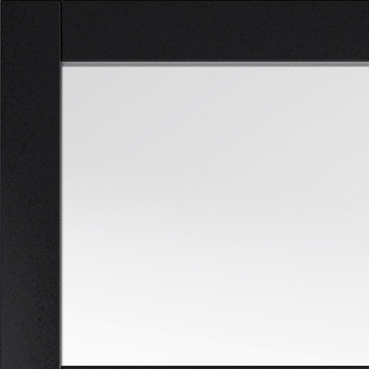 Metro Black Clear Glass Internal Door - Lifestyle Image 1