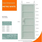 Metro White Internal Door - Lifestyle Image 3