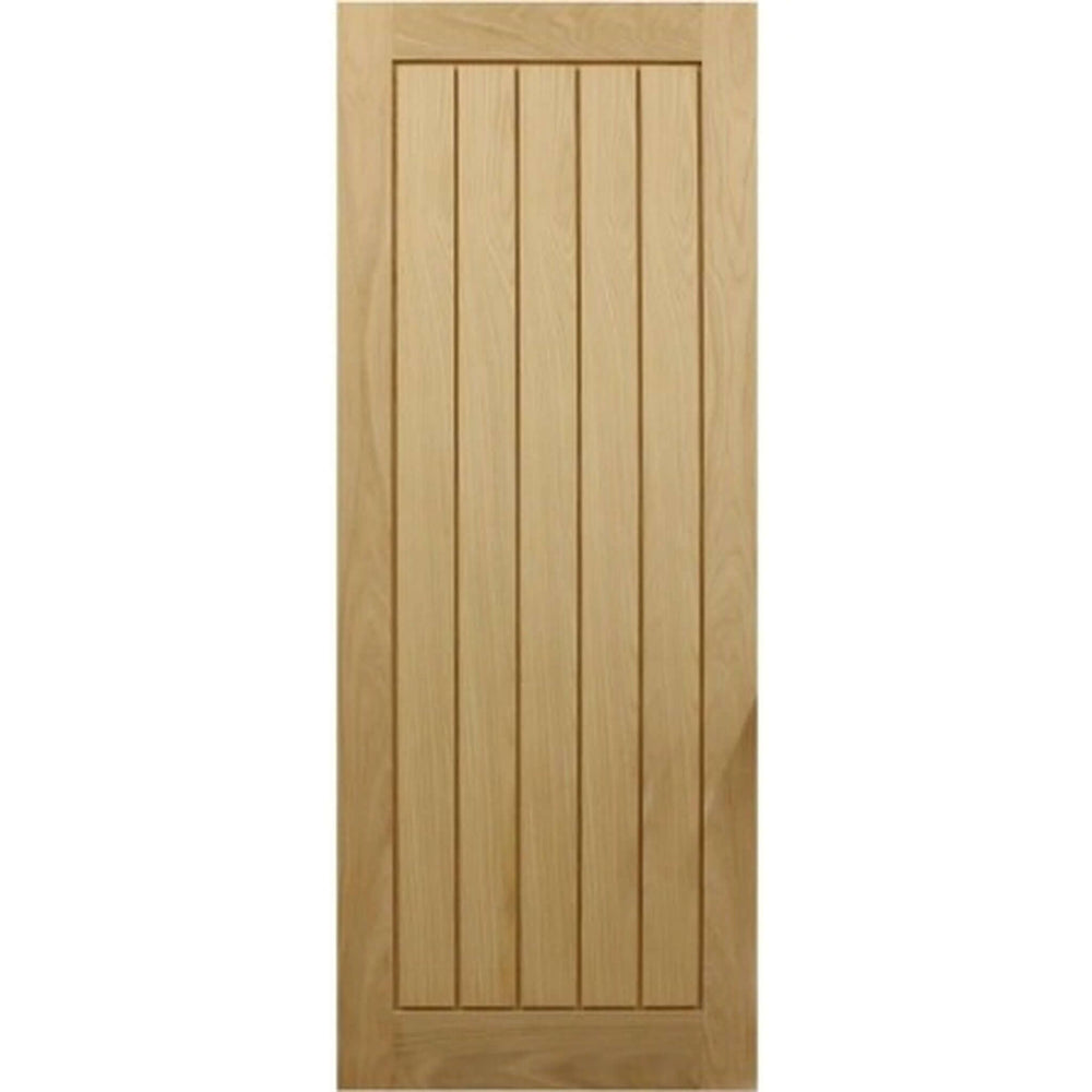 Product Mexicana Ely internal oak fire door on white background