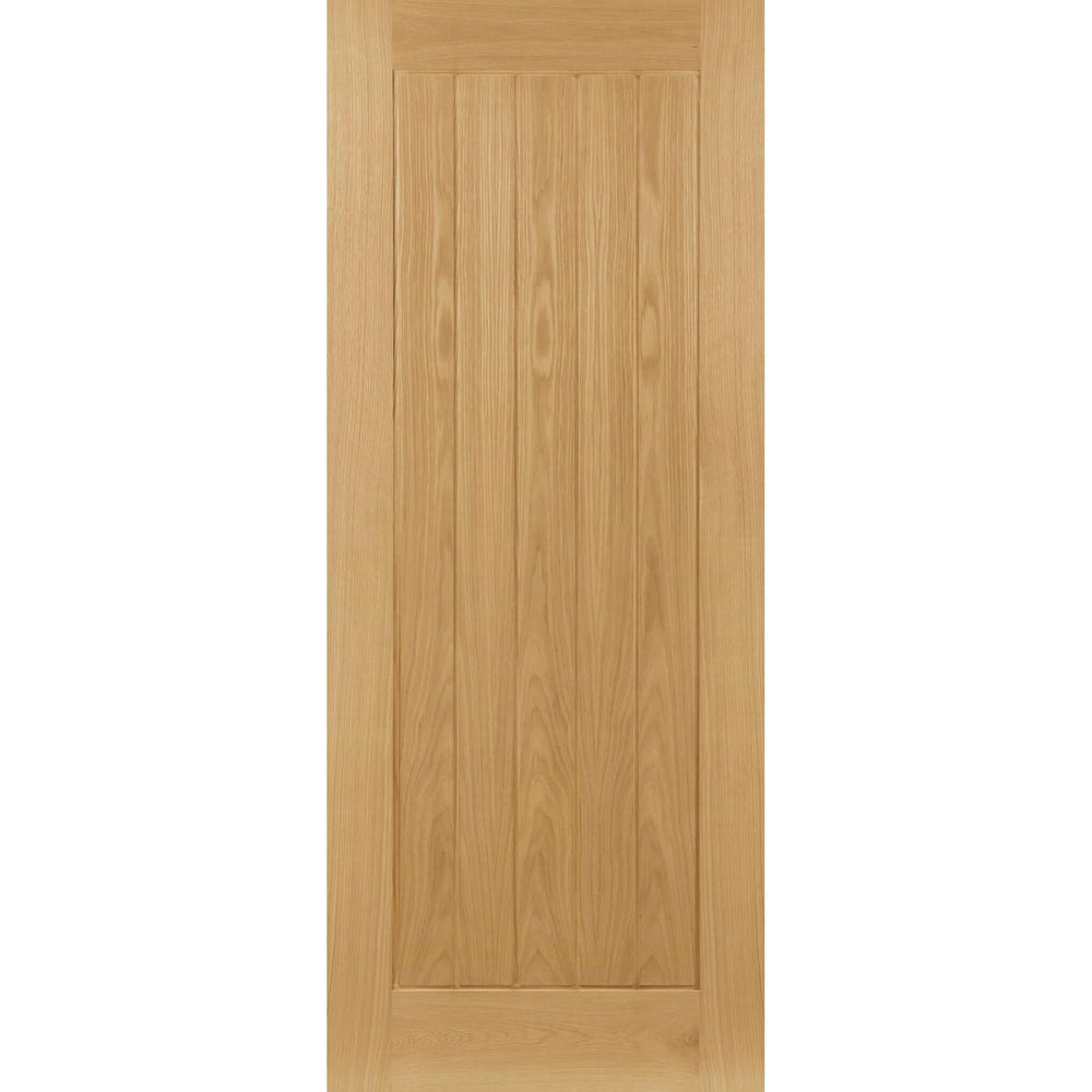 Product Mexicana Ely prefinished oak internal door on white background