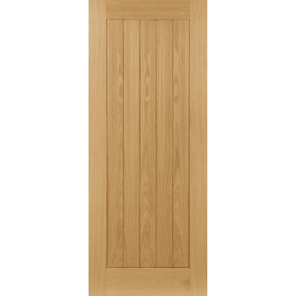 Product Mexicana Ely prefinished internal oak fire door on white background