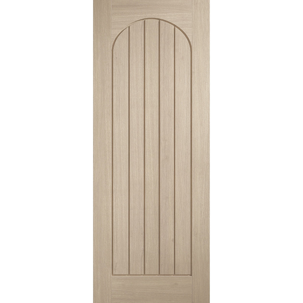 Product Mexicano arched square top blonde oak door