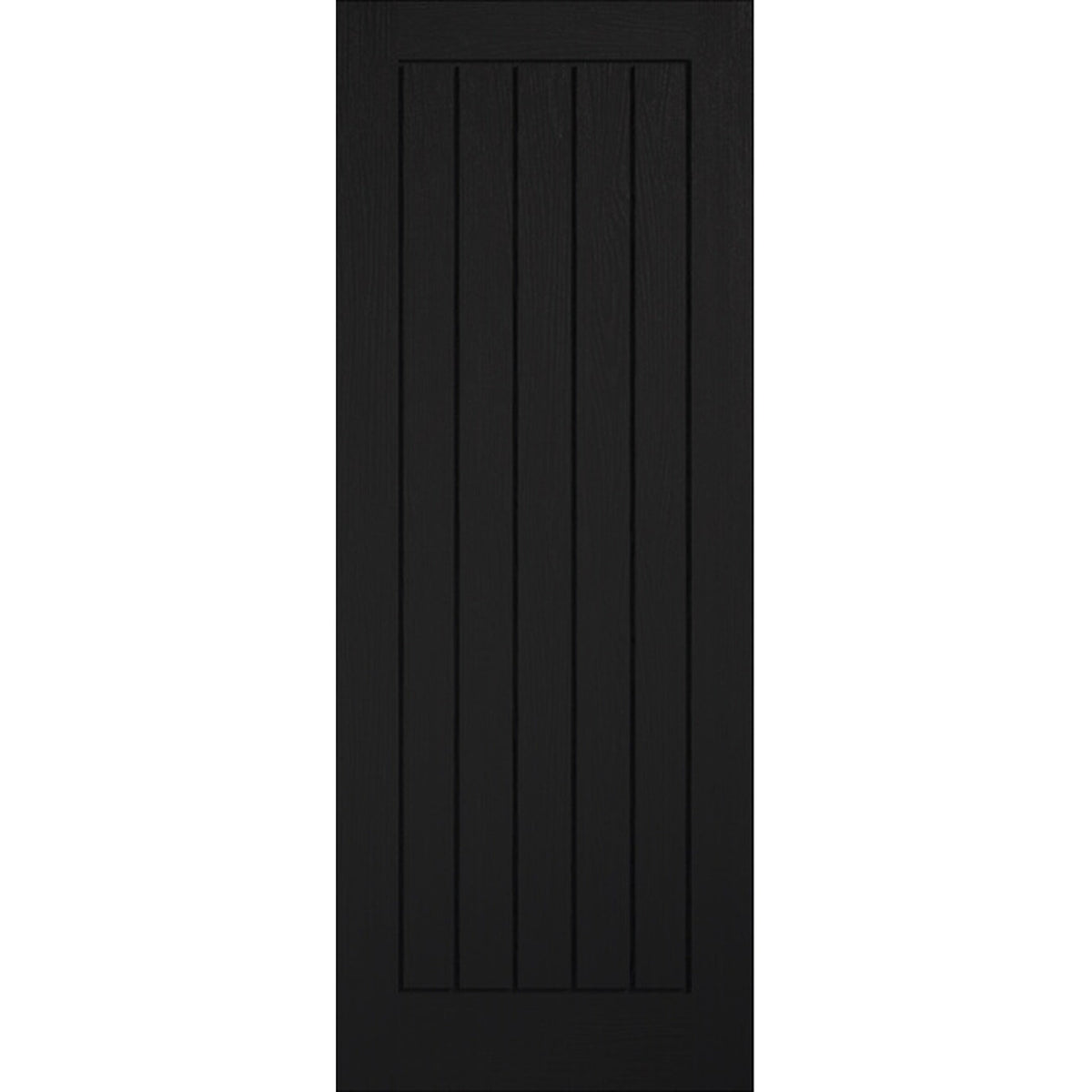 Mexicano Black Prefinished Internal Door - Main Product Image