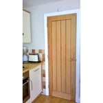 Mexicano Modern Veneer Oak Door - Lifestyle Image 2