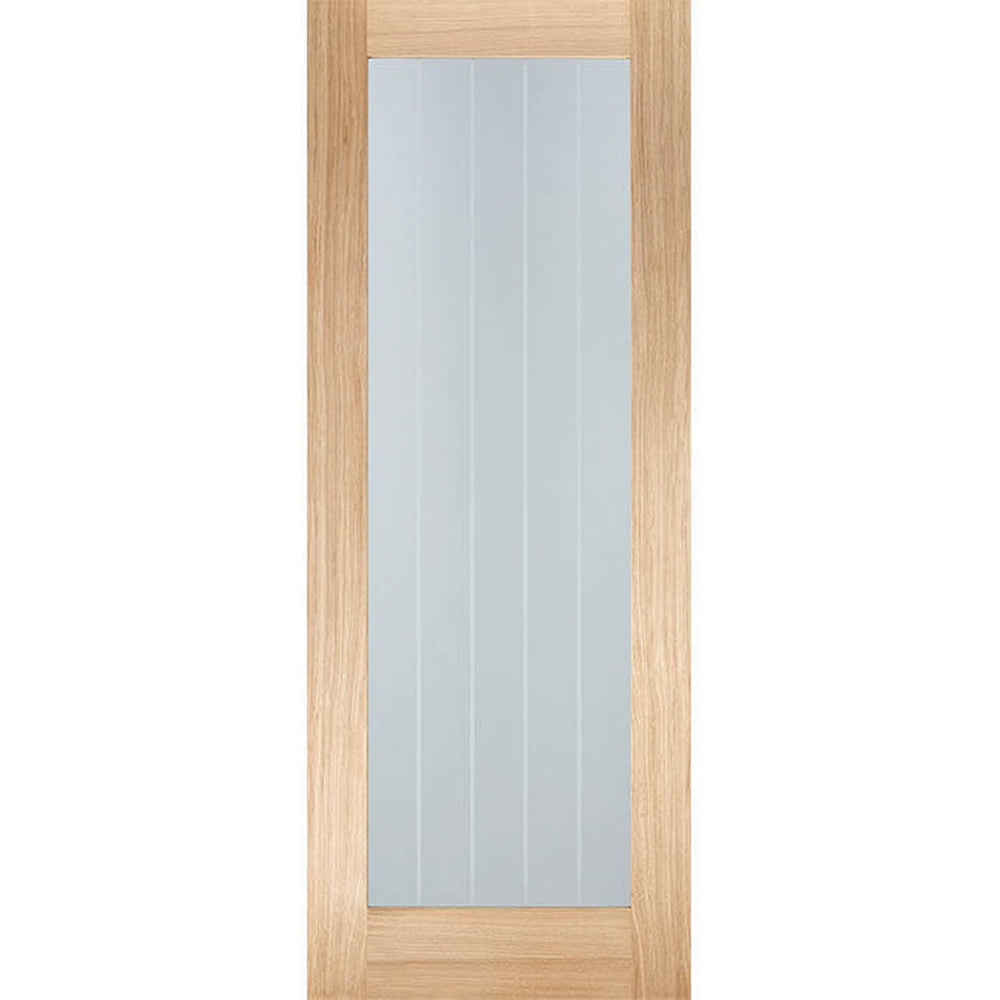 Product Mexicano Pattern 10 glazed oak internal door