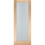 Mexicano Pattern 10 Glazed Oak Internal Door - Main Product Image