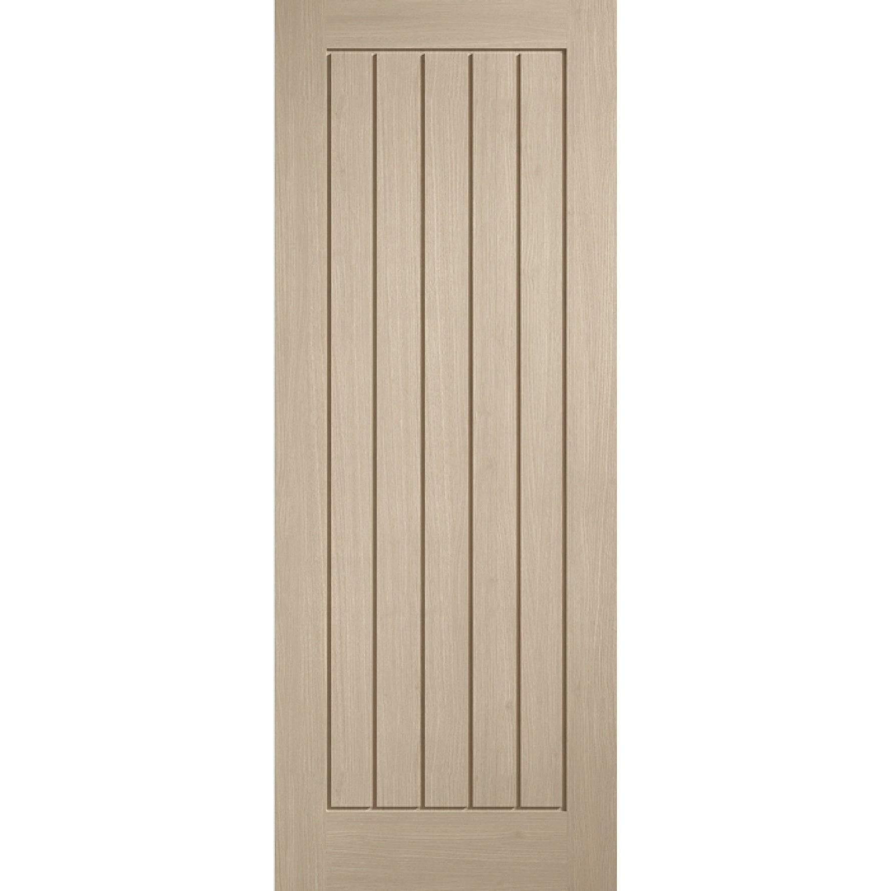 Mexicano Prefinished Blonde Oak Fire Door - Main Product Image