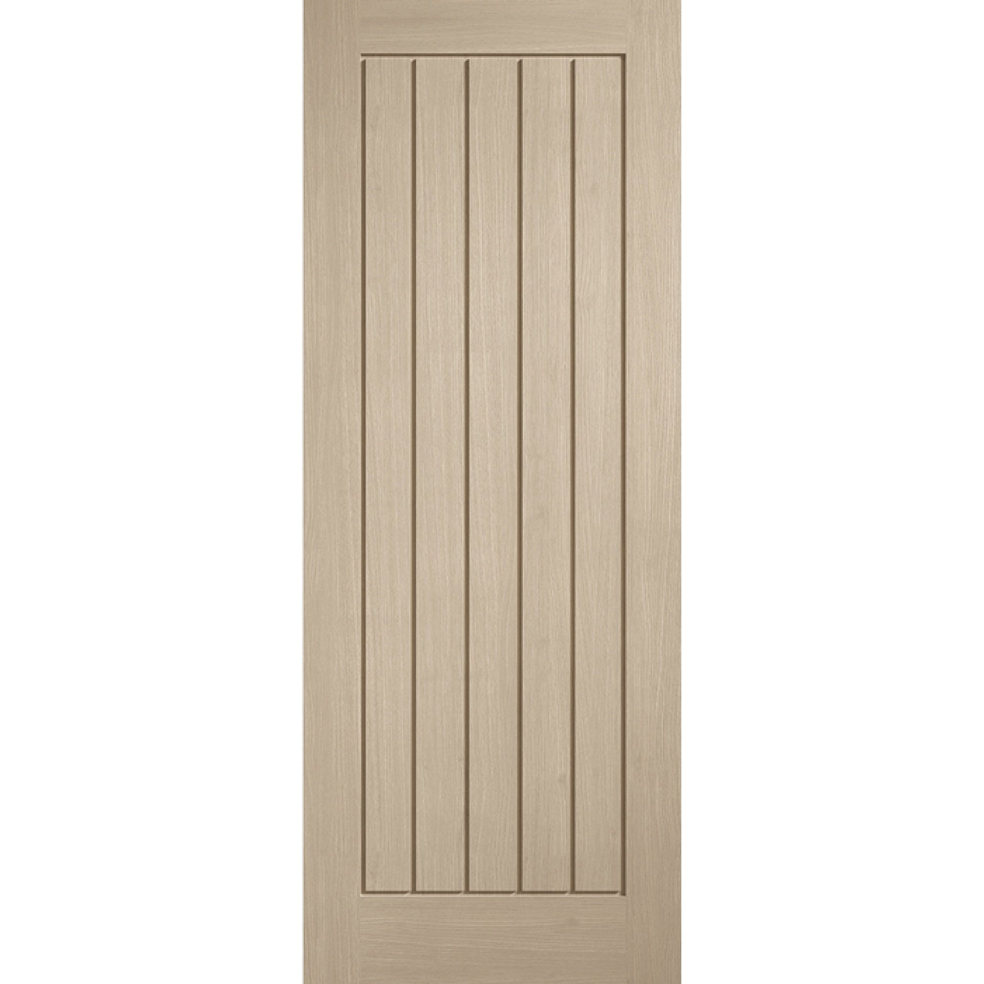 Mexicano Prefinished Blonde Oak Fire Door - Main Product Image