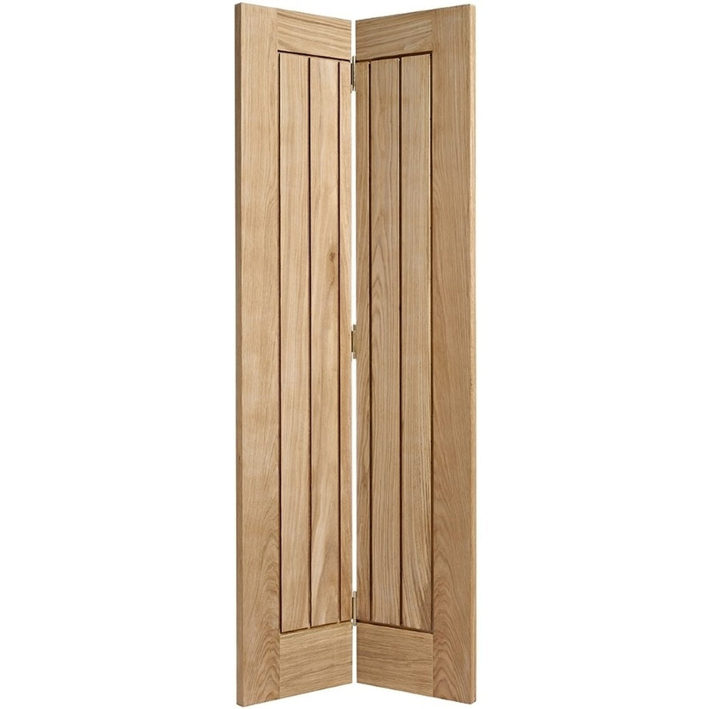 Product Mexicano prefinished oak bifold door
