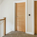 Mistral Prefinished Oak FD30 Internal Fire Door - Lifestyle Image 1