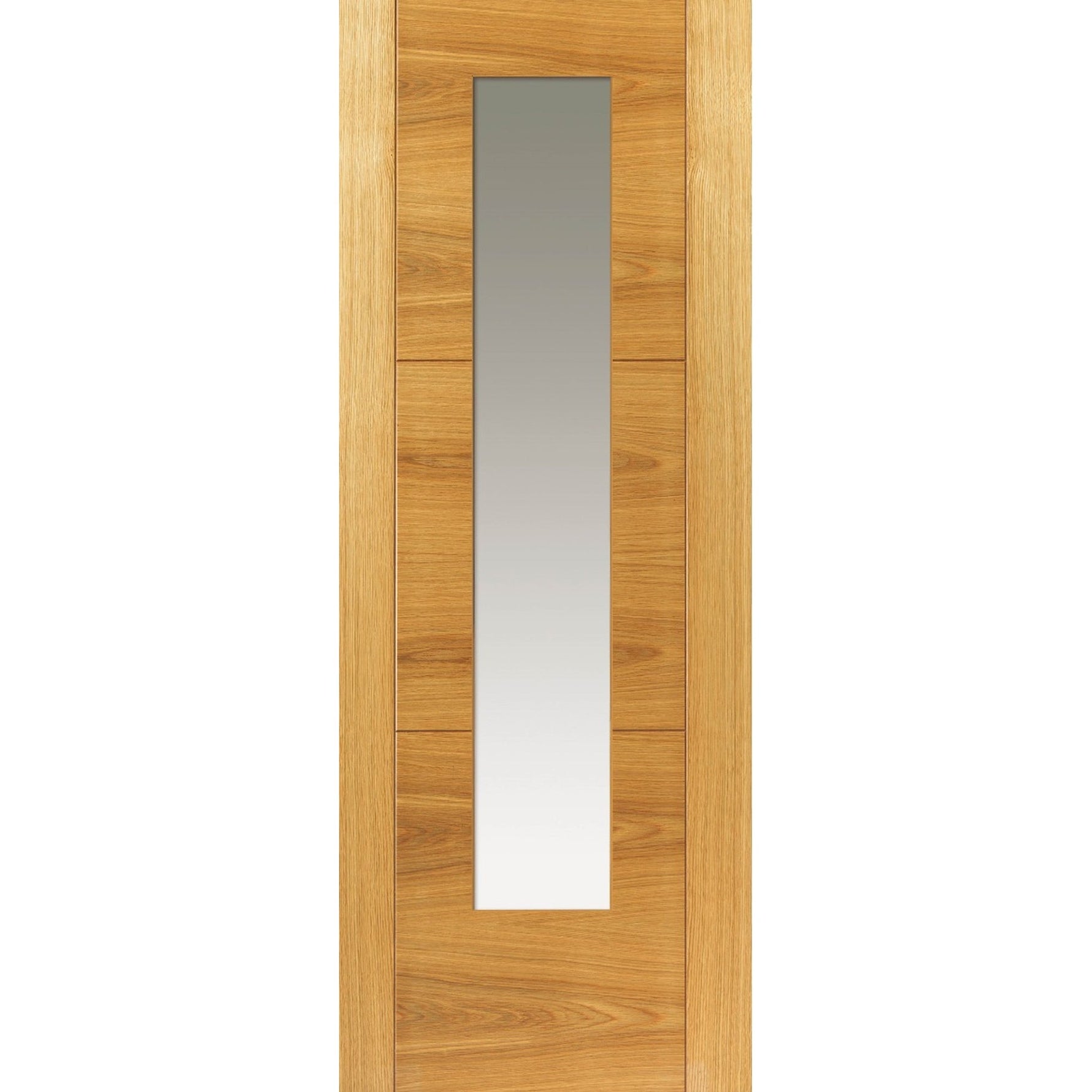 Mistral Prefinished Oak Glazed Internal Door - Main Product Image
