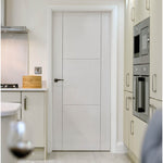 Mistral White Primed FD30 Internal Fire Door - Lifestyle Image 1
