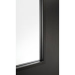 Monaco Black Clear Glazed Laminate Door - Lifestyle Image 1