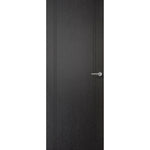 Monaco Black Laminate Fire Door - Main Product Image