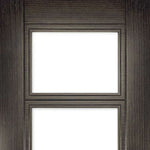Montreal Glazed Prefinished Dark Grey Ash Door - Lifestyle Image 2