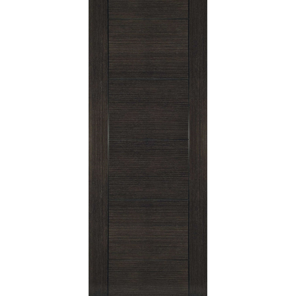 Product Montreal prefinished dark grey ash door on white background