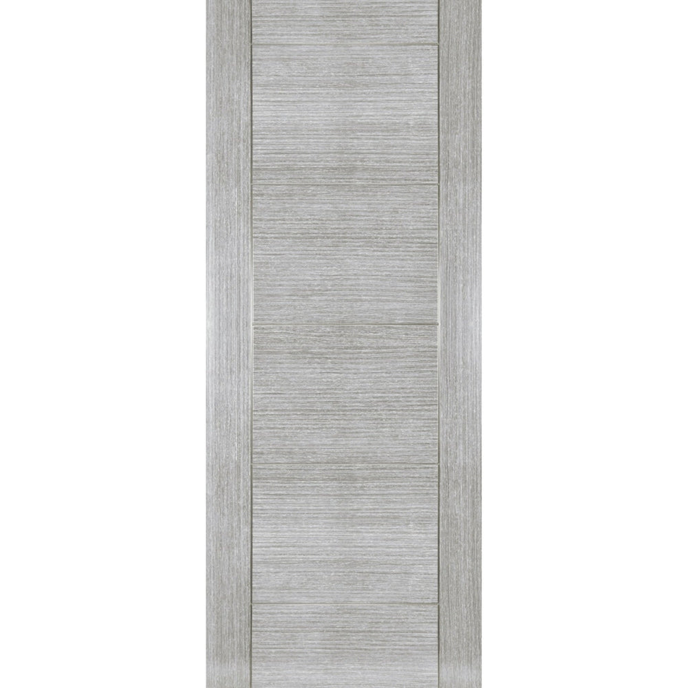 Product Montreal prefinished light grey ash fire door on white background
