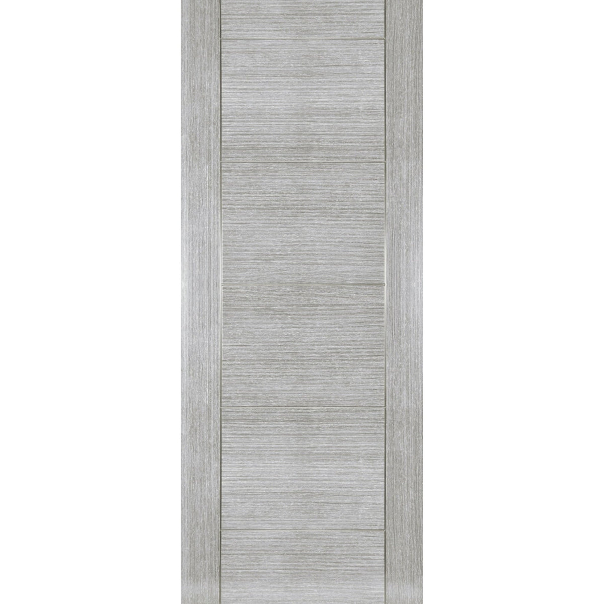 Montreal Prefinished Light Grey Ash Fire Door - Main Product Image