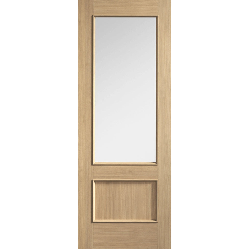 Product Murcia prefinished oak clear glazed internal door