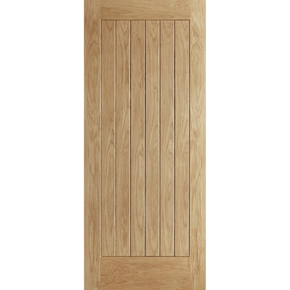 Product Norfolk engineered external oak door with vertical plank panels
