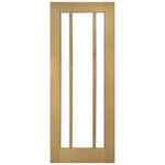 Norwich Modern Glazed Oak Door - Main Product Image