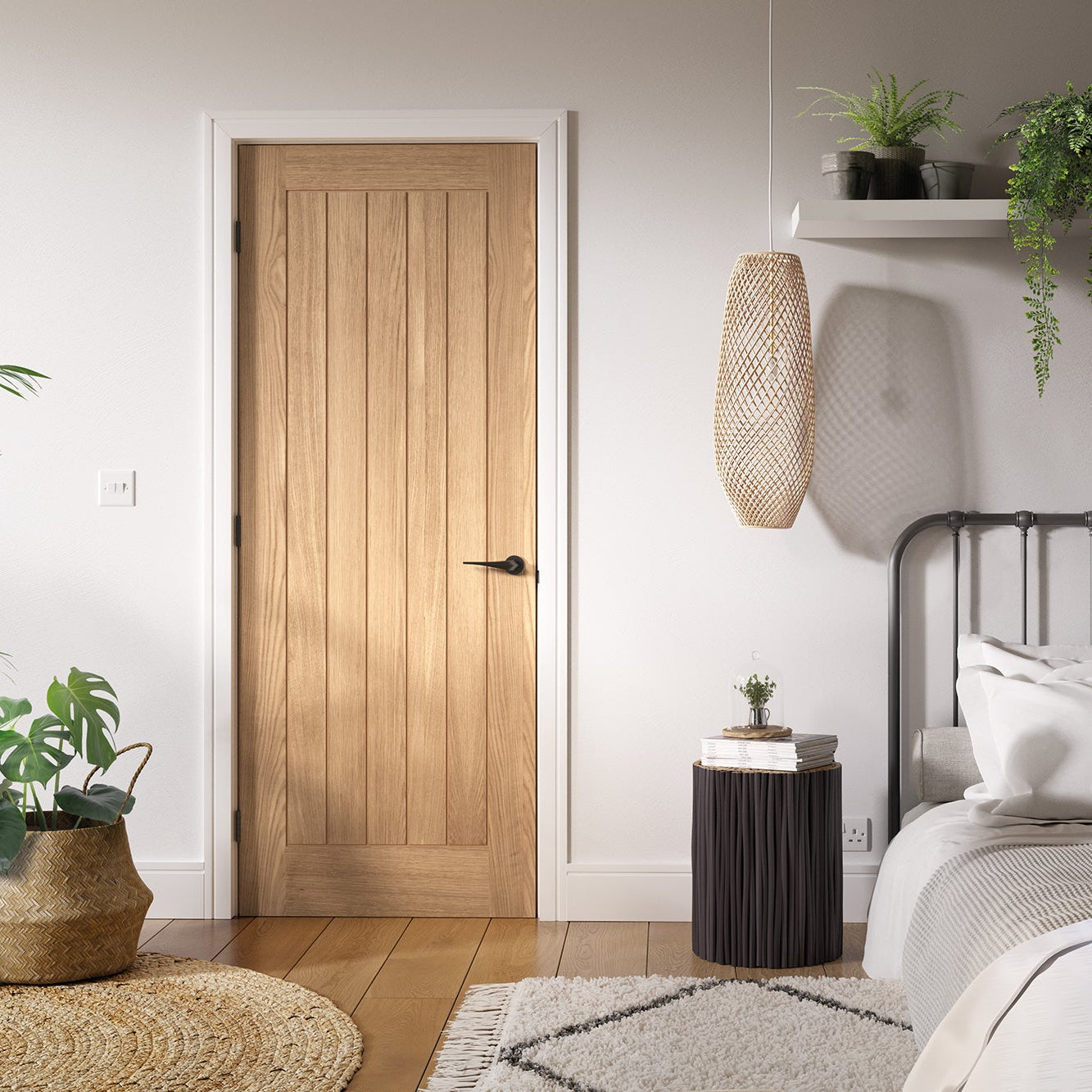 Belize Unfinished Oak Internal Door
