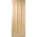 Product prefinished oak internal door with three panel design