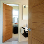 Palomino Unfinished Oak FD30 Internal Fire Door - Lifestyle Image 2