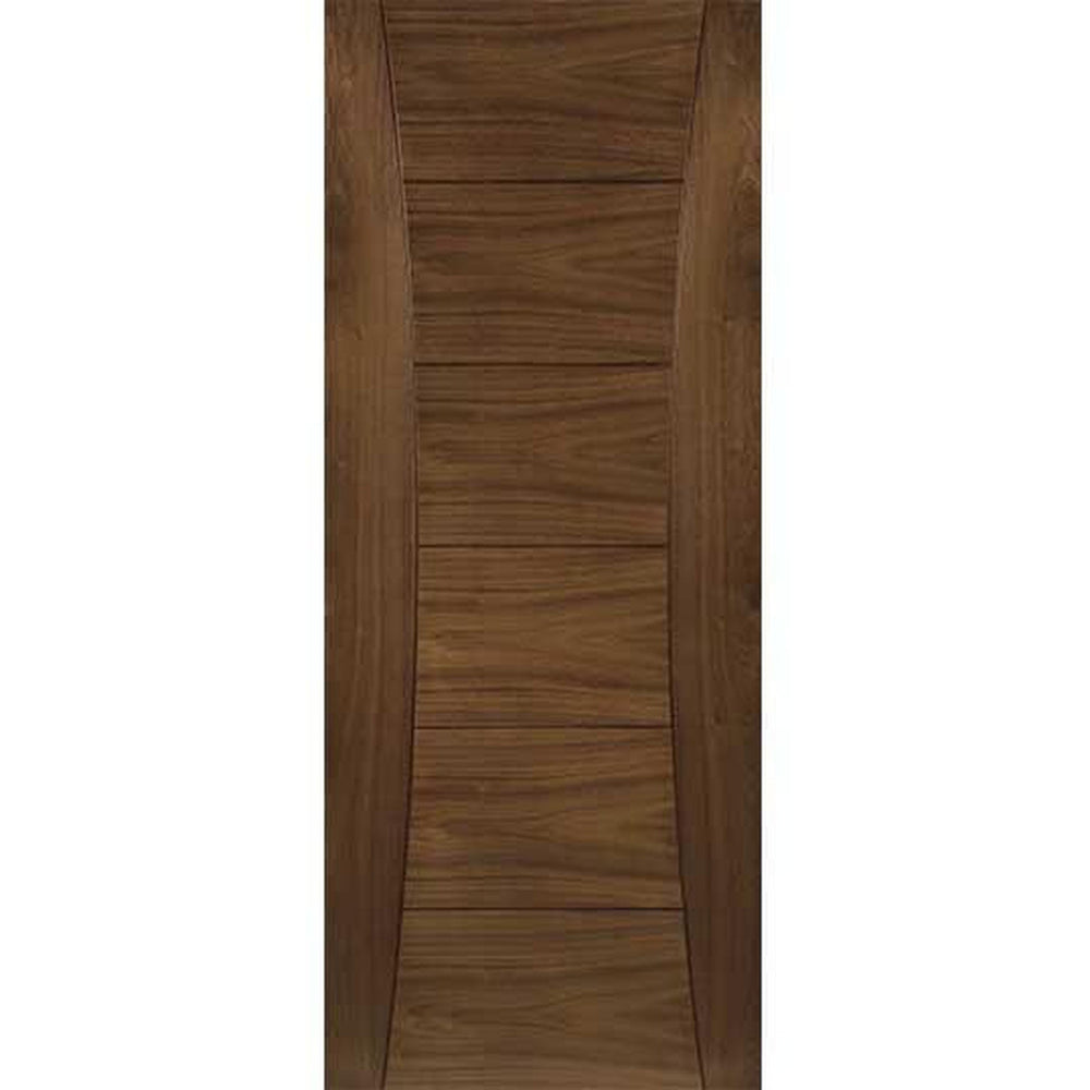 Product Pamplona prefinished walnut door on white background